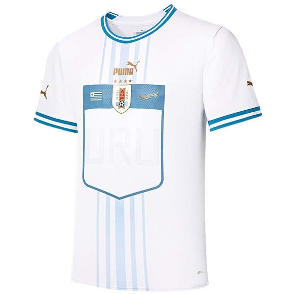 Uruguay away jersey 2022 world cup soccer uniform men's second football sports tops shirt
